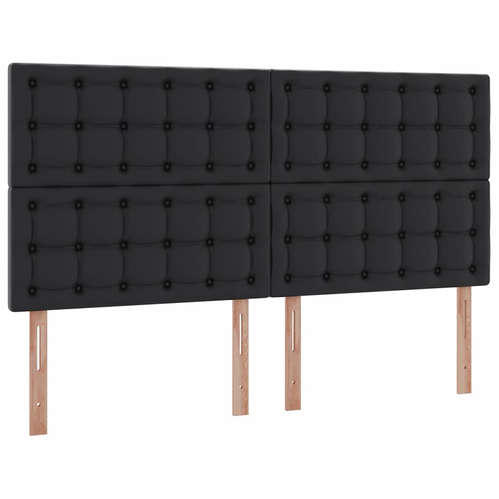 Opbergbed met matras met matras Zwart 180 x 200 cm Nep Leer is nu te koop bij PeponiXL, paradijselijk wonen!