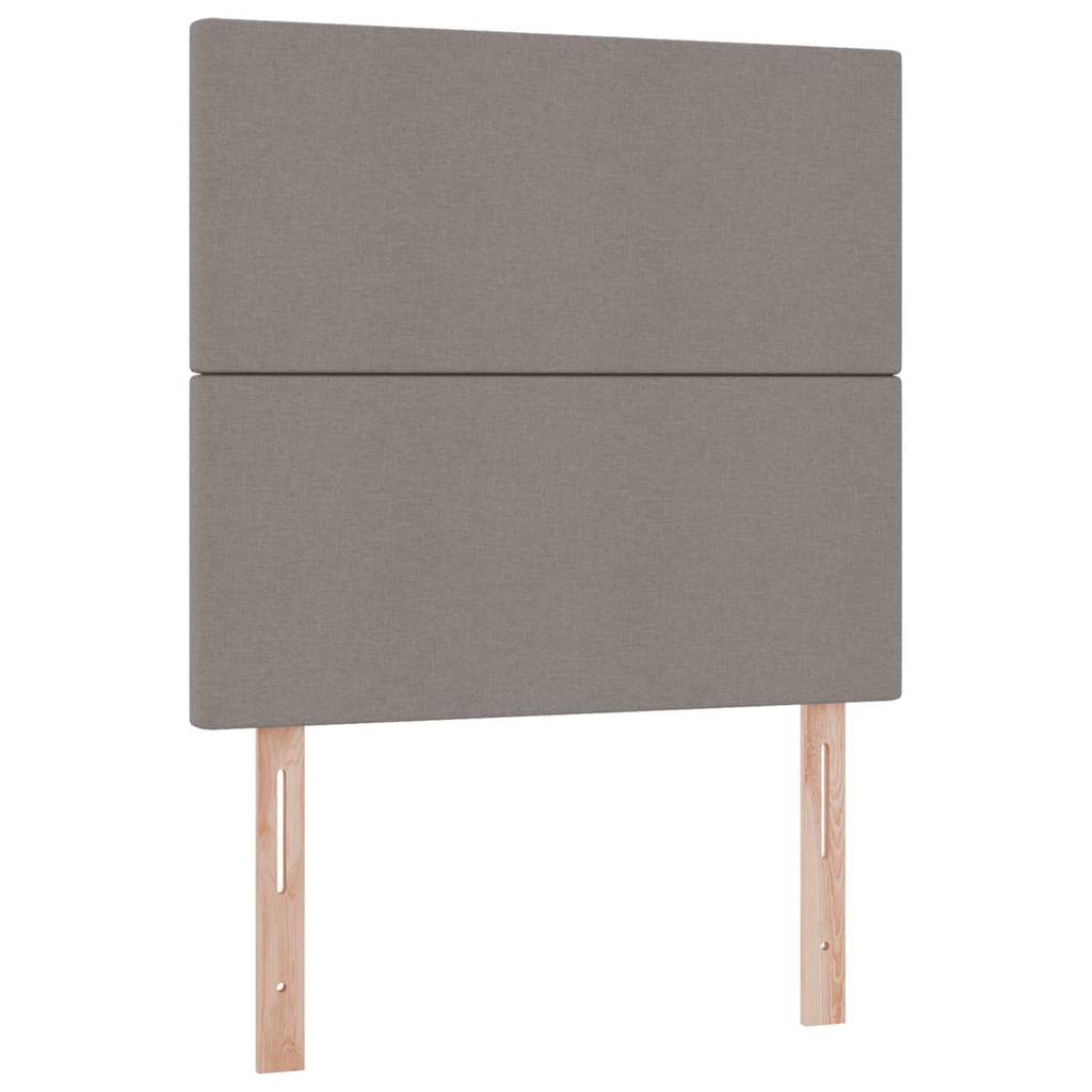 Opbergbed met LED met matras Taupe 90 x 190 cm Polyester is nu te koop bij PeponiXL, paradijselijk wonen!