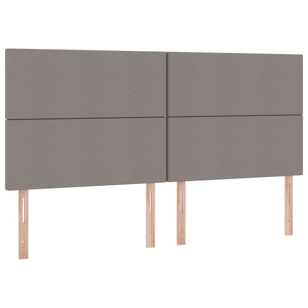 Opbergbed met LED met matras Taupe 200 x 200 cm Polyester is nu te koop bij PeponiXL, paradijselijk wonen!