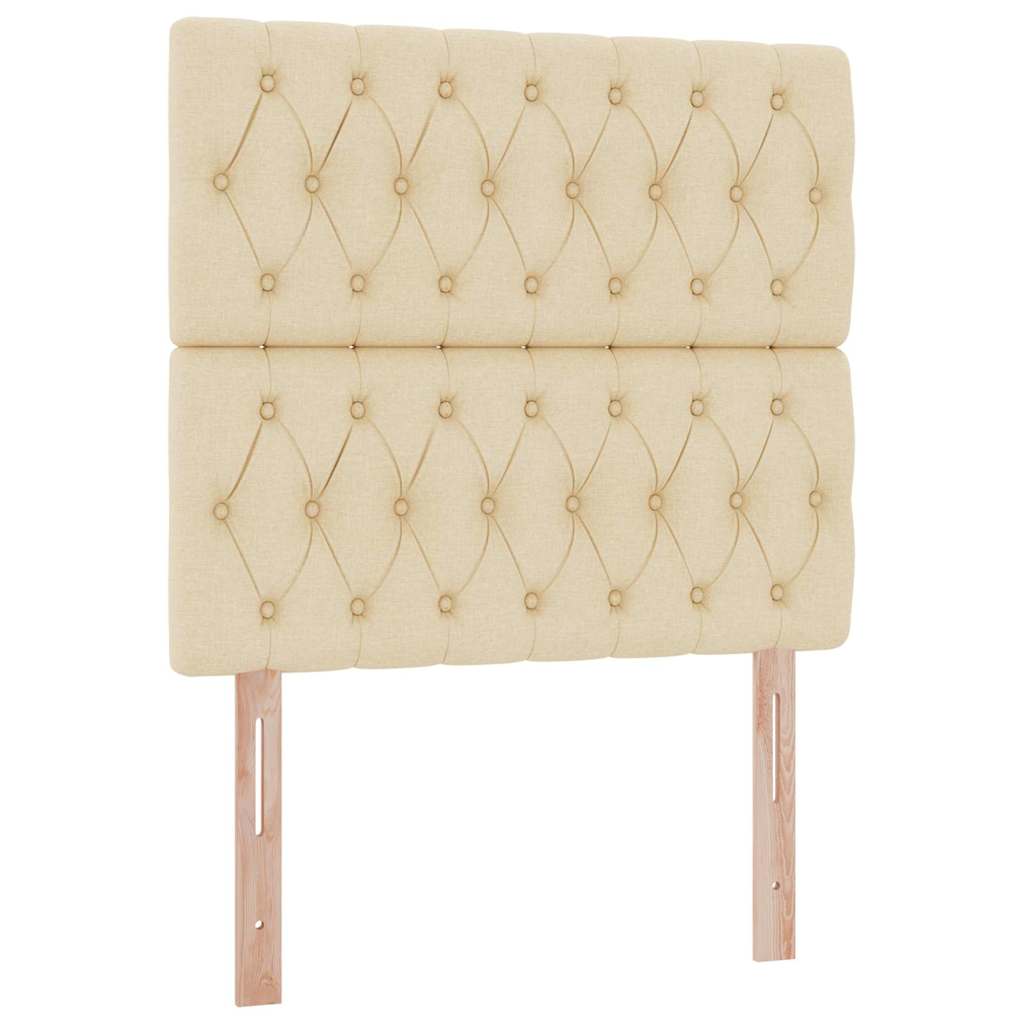 Opbergbed met LED met matras Crème 100 x 200 cm Polyester is nu te koop bij PeponiXL, paradijselijk wonen!