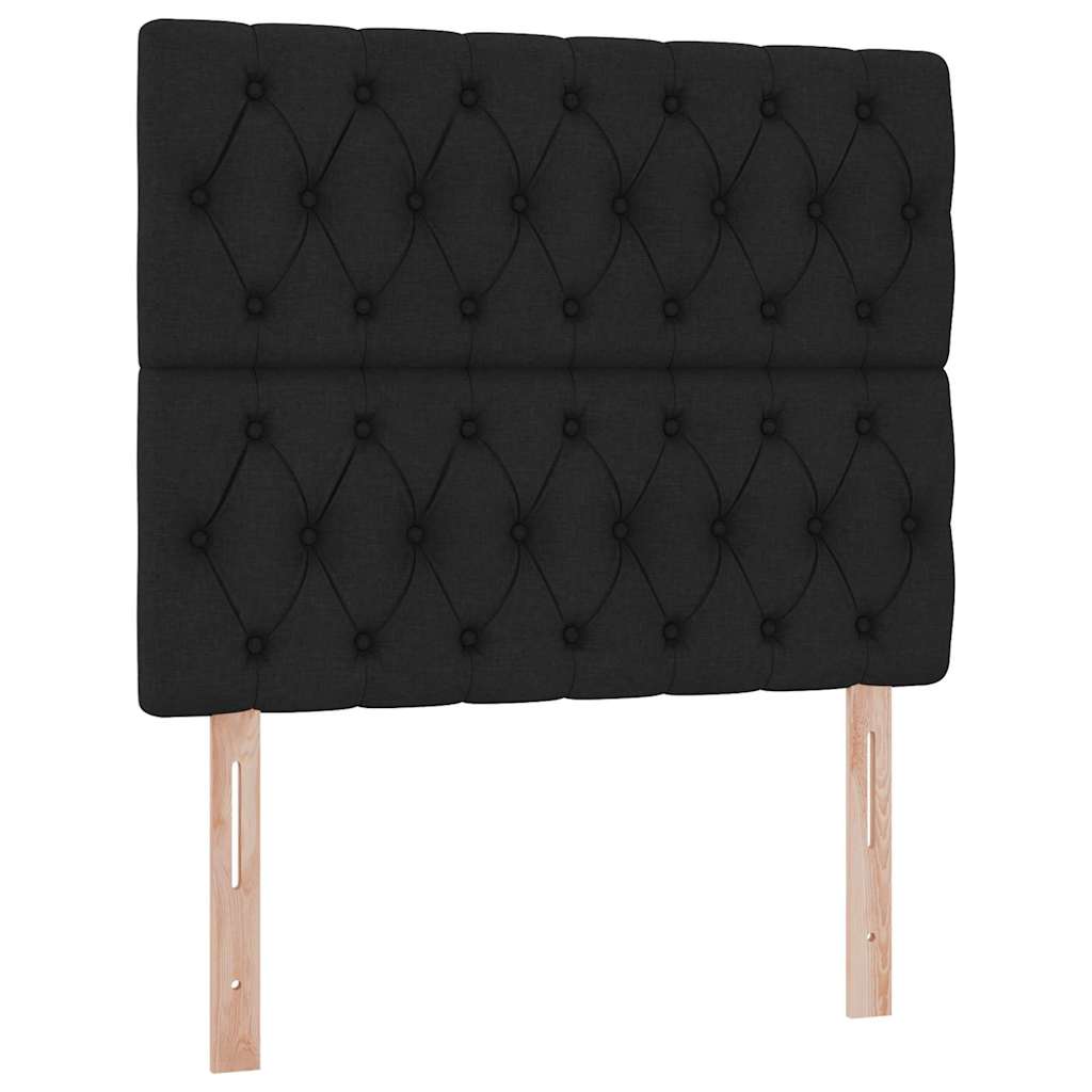 Opbergbed met LED met matras Zwart 120 x 200 cm Polyester is nu te koop bij PeponiXL, paradijselijk wonen!