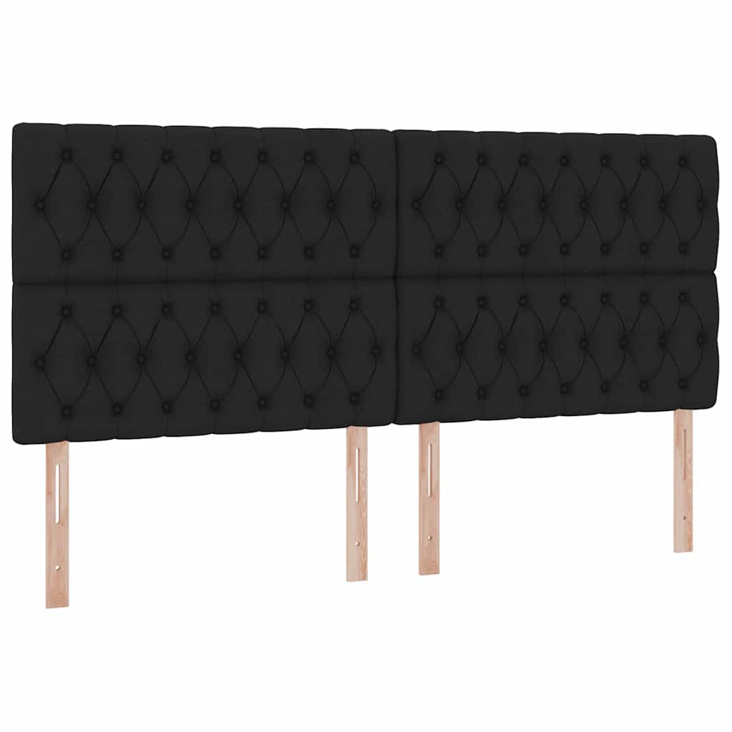 Opbergbed met LED met matras Zwart 200 x 200 cm Polyester is nu te koop bij PeponiXL, paradijselijk wonen!