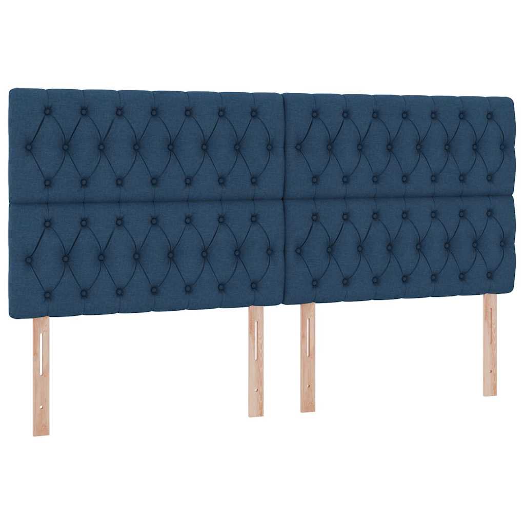 Opbergbed met LED met matras Blauw 200 x 200 cm Polyester is nu te koop bij PeponiXL, paradijselijk wonen!