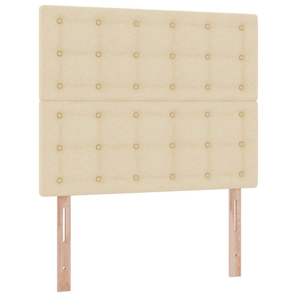 Opbergbed met LED met matras Crème 120 x 200 cm Polyester is nu te koop bij PeponiXL, paradijselijk wonen!