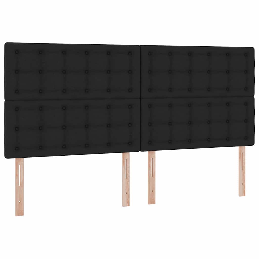 Opbergbed met LED met matras Zwart 200 x 200 cm Polyester is nu te koop bij PeponiXL, paradijselijk wonen!