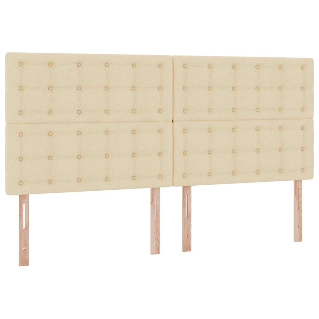 Opbergbed met LED met matras Crème 200 x 200 cm Polyester is nu te koop bij PeponiXL, paradijselijk wonen!