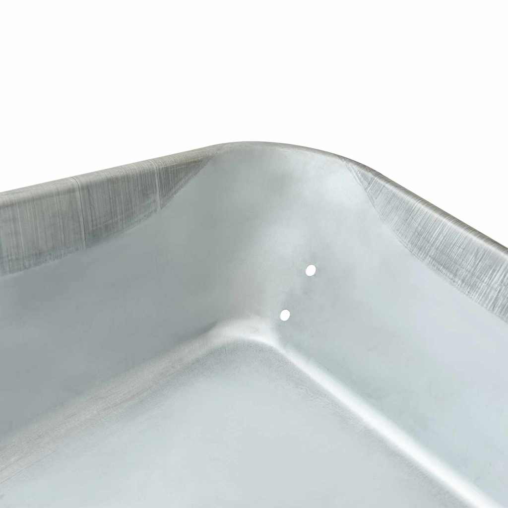 Vervanging voor kruiwagenlade Zilver 90 x 63 x 28 cm Staal is nu te koop bij PeponiXL, paradijselijk wonen!