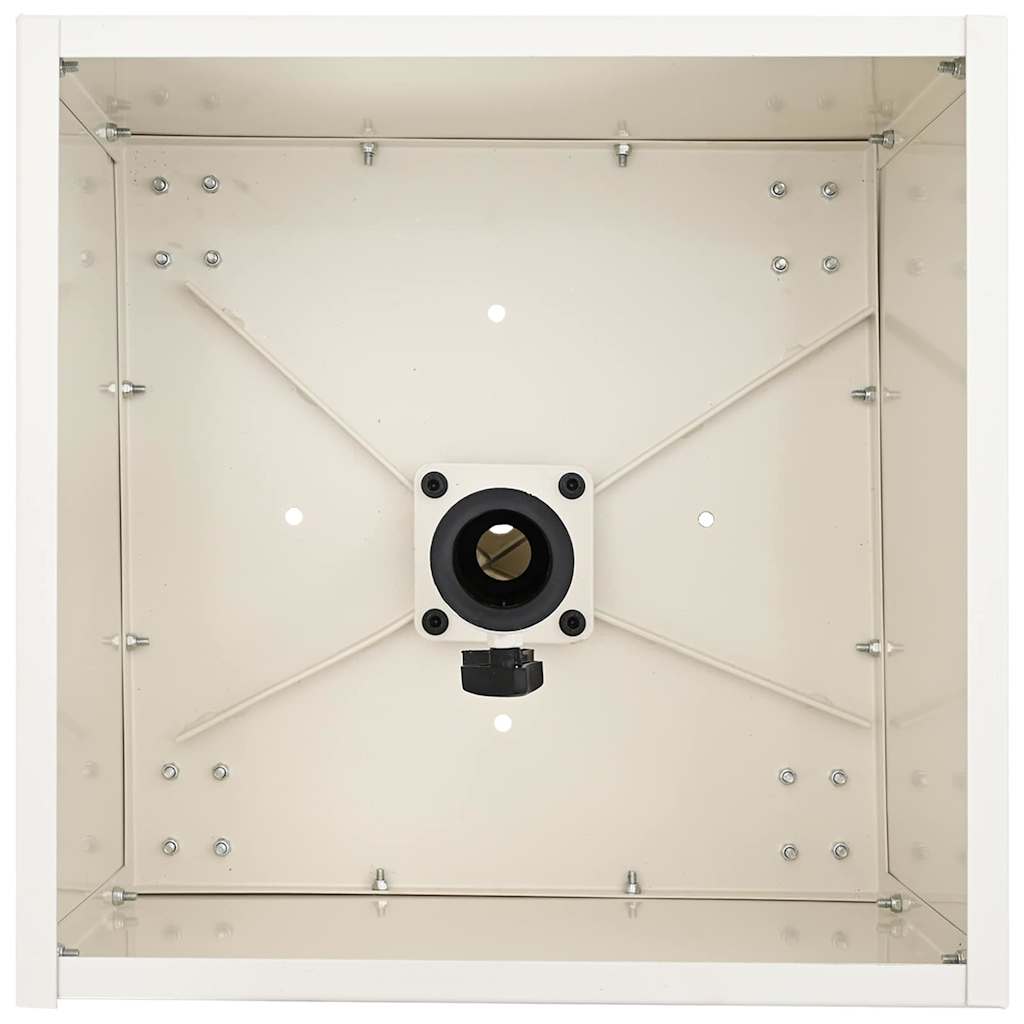 Parasolvoet Wit 45 x 45 x 45 cm Staal is nu te koop bij PeponiXL, paradijselijk wonen!