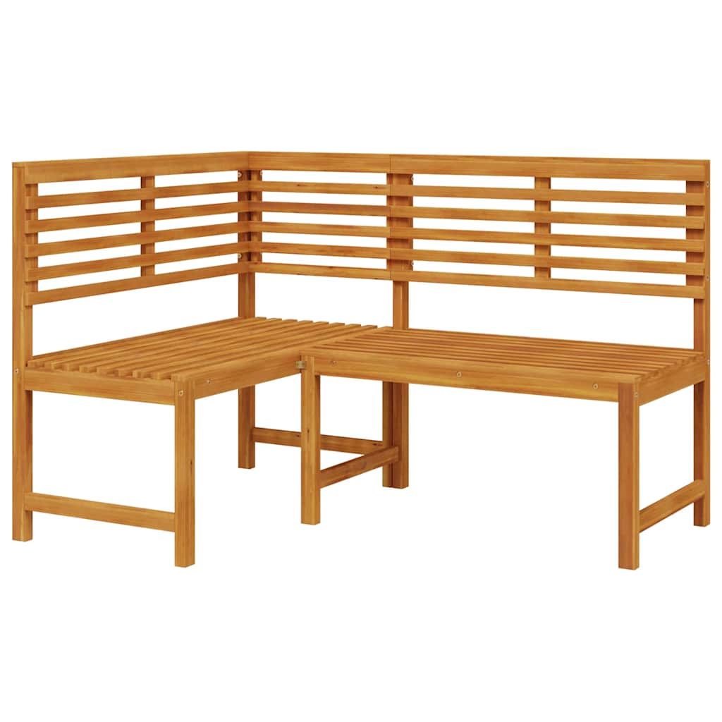 Tuinbankset 3 pcs Bruin Massief Acaciahout