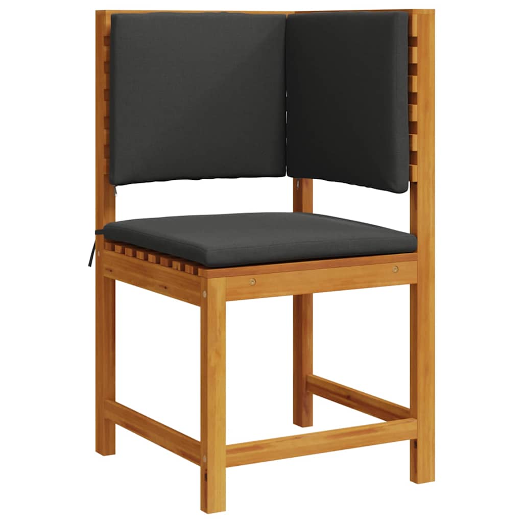 Tuinbankset 3 pcs Bruin Massief Acaciahout is nu te koop bij PeponiXL, paradijselijk wonen!