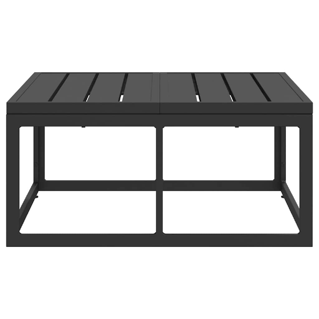 Buitenmeubilair Zwart 70 x 70 x 32 cm Metaal is nu te koop bij PeponiXL, paradijselijk wonen!