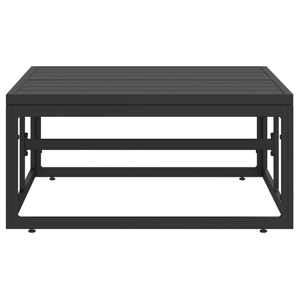 Buitenmeubilair Zwart 70 x 70 x 32 cm Metaal is nu te koop bij PeponiXL, paradijselijk wonen!