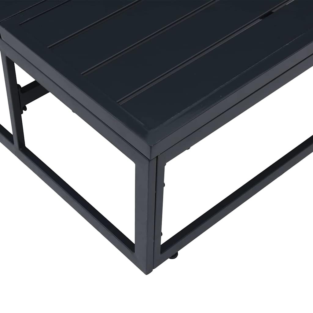 Buitenmeubilair Antraciet 70 x 70,5 x 32 cm Staal is nu te koop bij PeponiXL, paradijselijk wonen!