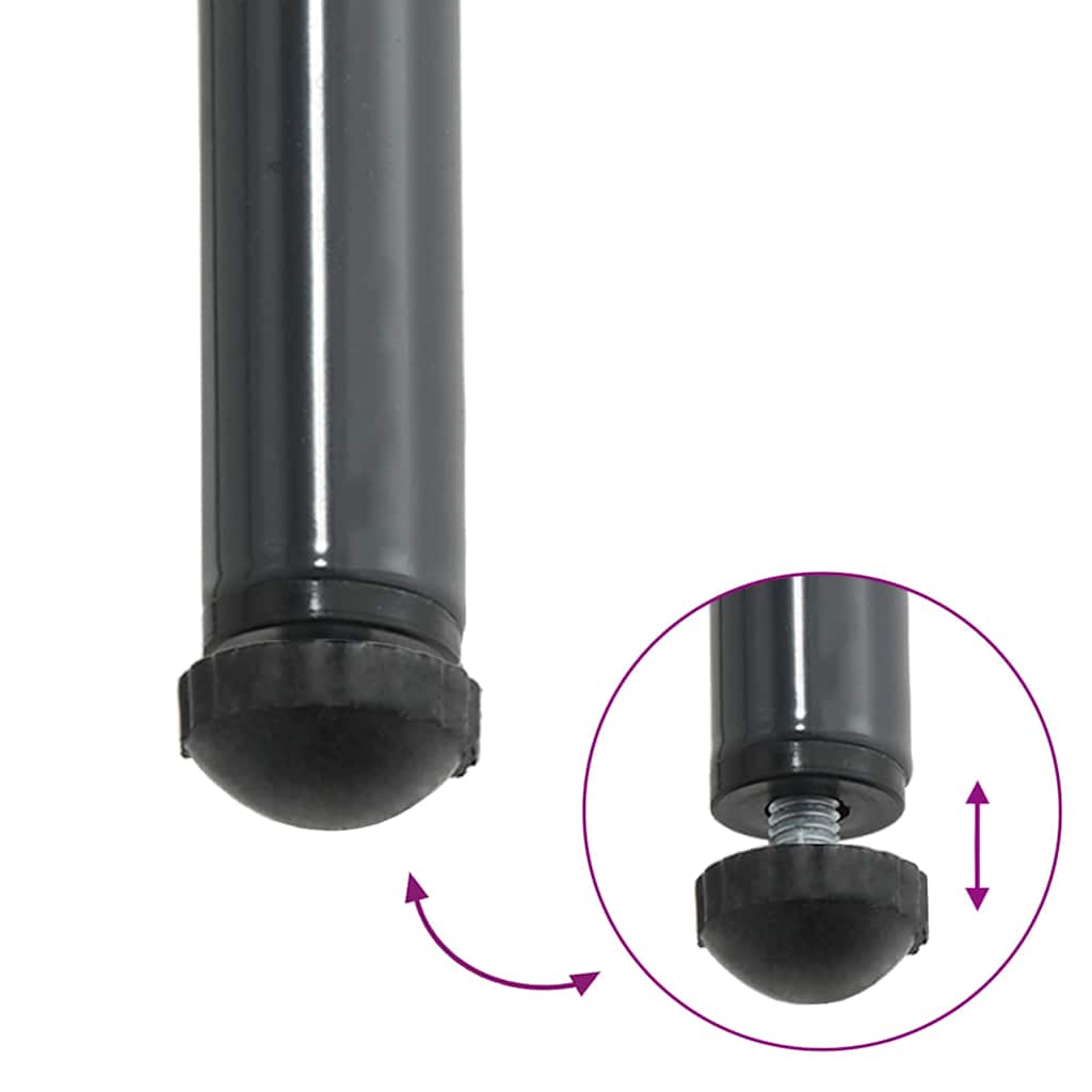 Tuin eettafelset 3 pcs Zwart en Anthraciet poly rattan is nu te koop bij PeponiXL, paradijselijk wonen!