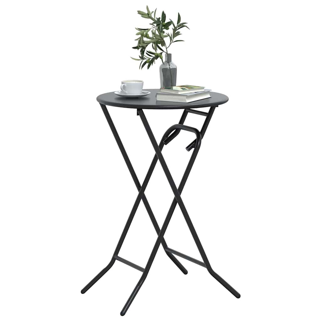 Tuinstafel Antraciet 50 x 50 x 72 cm Metaal is nu te koop bij PeponiXL, paradijselijk wonen!