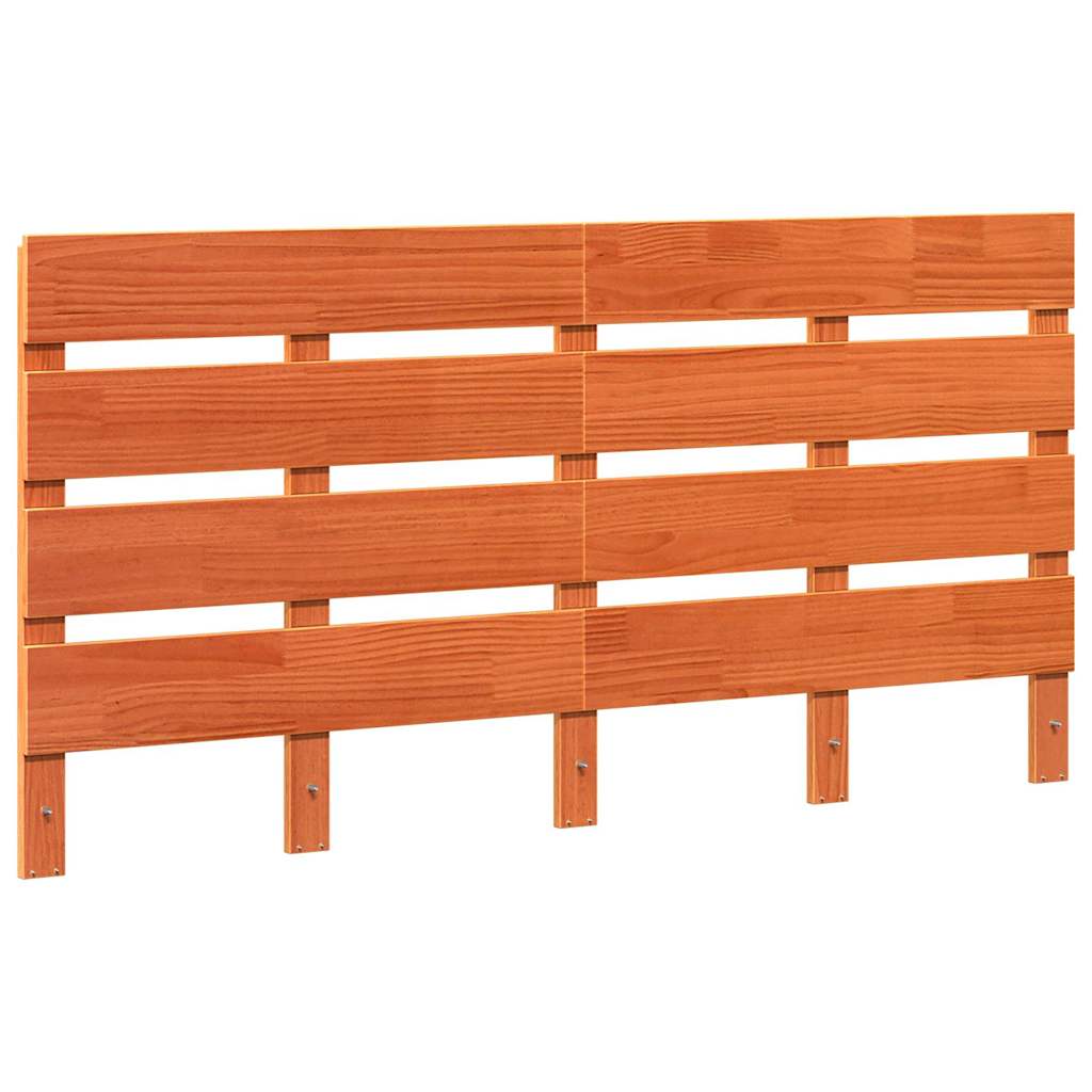 Hoofdbord Bruin 140,5 x 3 x 80 cm Massief grenenhout is nu te koop bij PeponiXL, paradijselijk wonen!