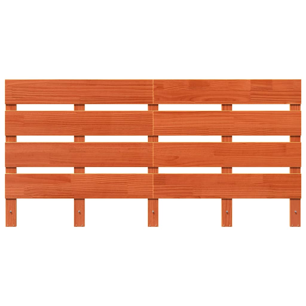Hoofdbord Bruin 140,5 x 3 x 80 cm Massief grenenhout is nu te koop bij PeponiXL, paradijselijk wonen!