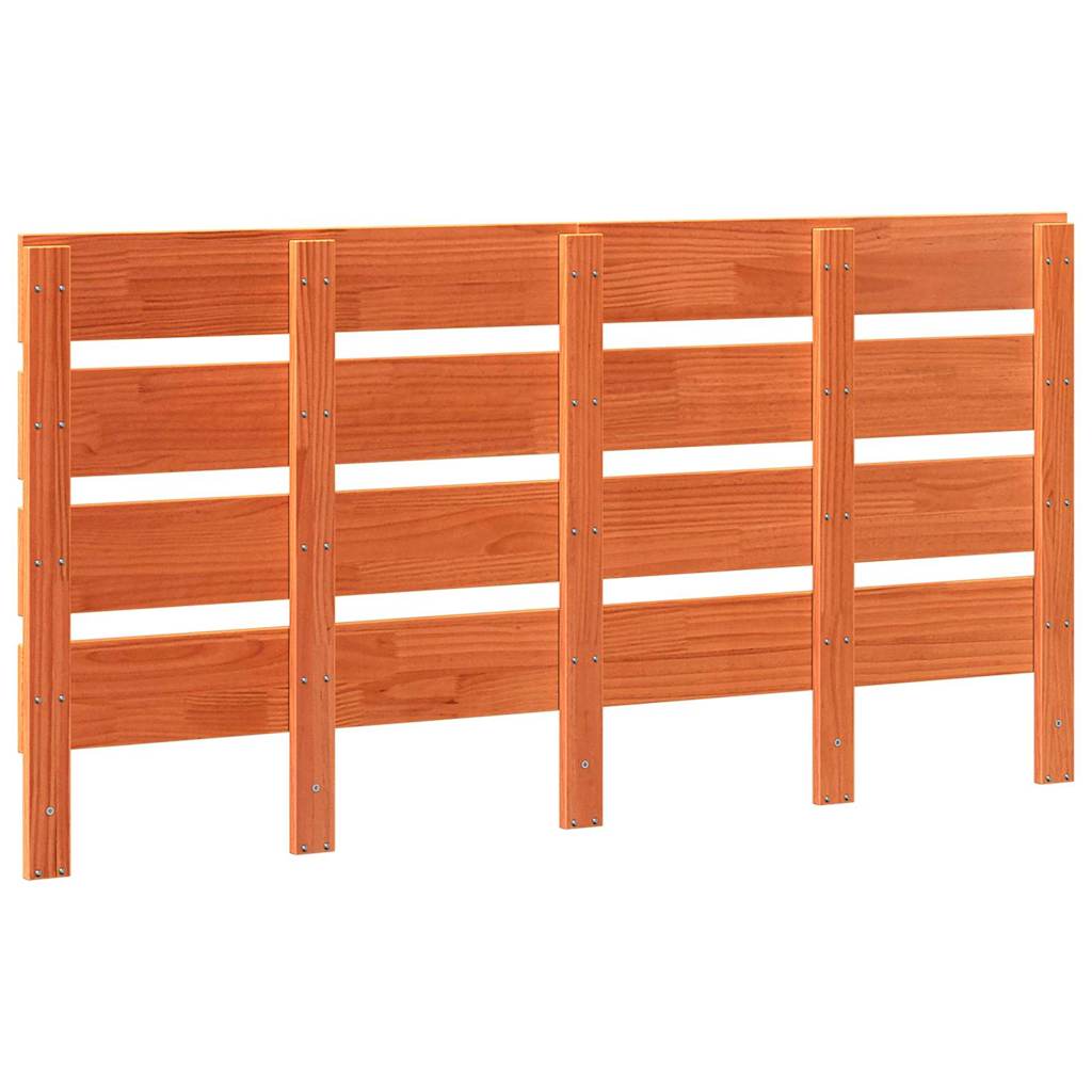 Hoofdbord Wasbruin 160,5 x 3 x 80 cm Massief grenenhout is nu te koop bij PeponiXL, paradijselijk wonen!