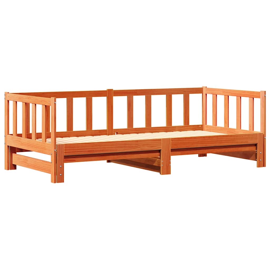 Uittrekbare Dagbed Wasbruin 203.5 x 164 x 66 cm is nu te koop bij PeponiXL, paradijselijk wonen!