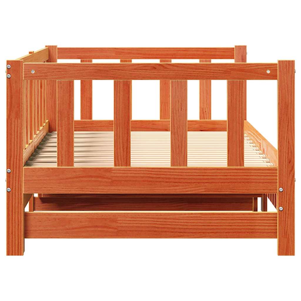 Uittrekbare Dagbed Wasbruin 203.5 x 164 x 66 cm is nu te koop bij PeponiXL, paradijselijk wonen!