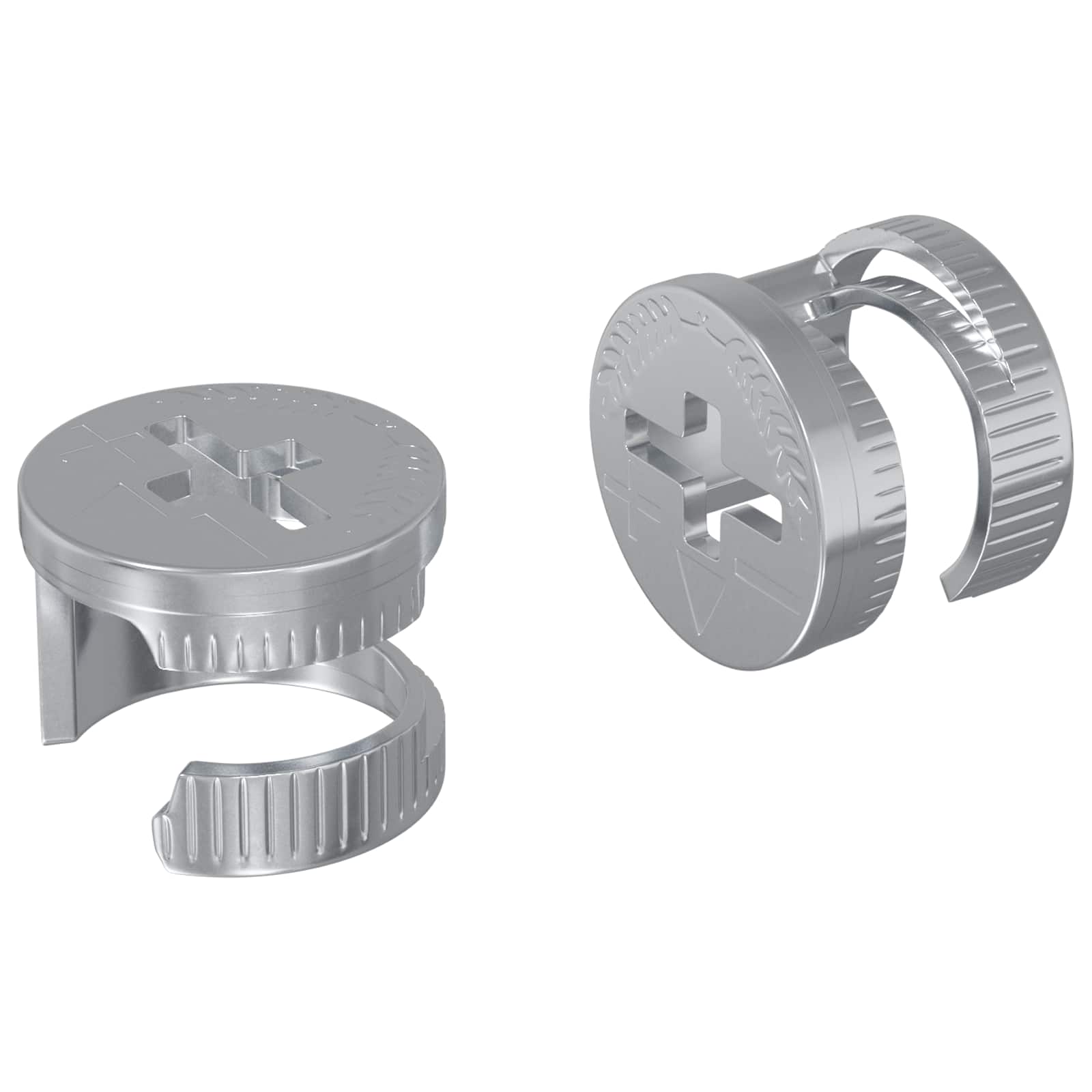 Cam Lock Moeren 2 pcs Zilver 12 x 10 mm Metaal is nu te koop bij PeponiXL, paradijselijk wonen!