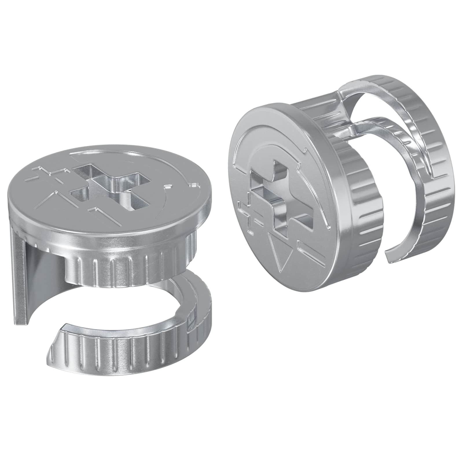 Cam Lock Moeren 2 pcs Zilver 15 x 11,5 mm Metaal is nu te koop bij PeponiXL, paradijselijk wonen!