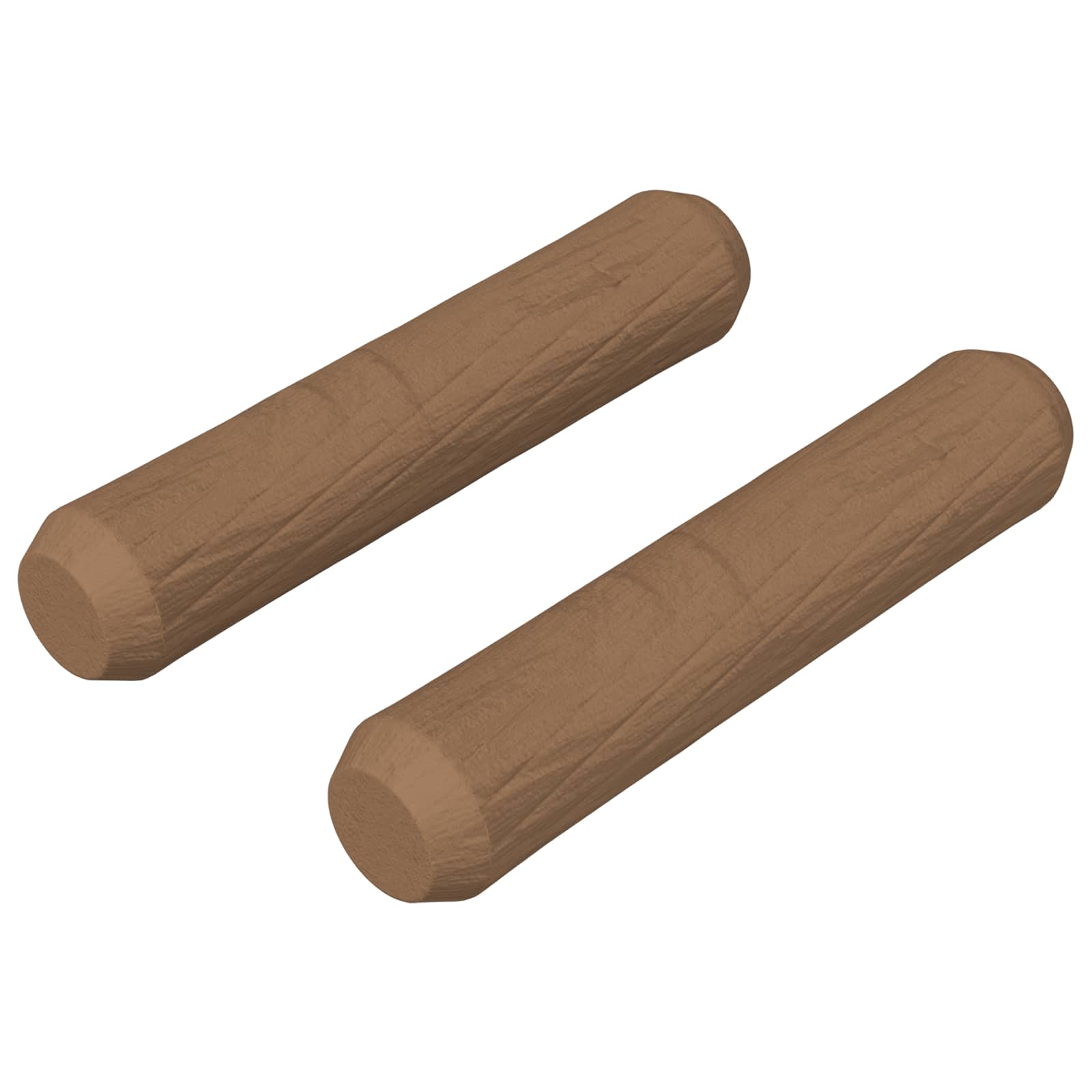 Houten Dowels 2 pcs Bruin Ø 8 x 35 mm Massief hout is nu te koop bij PeponiXL, paradijselijk wonen!