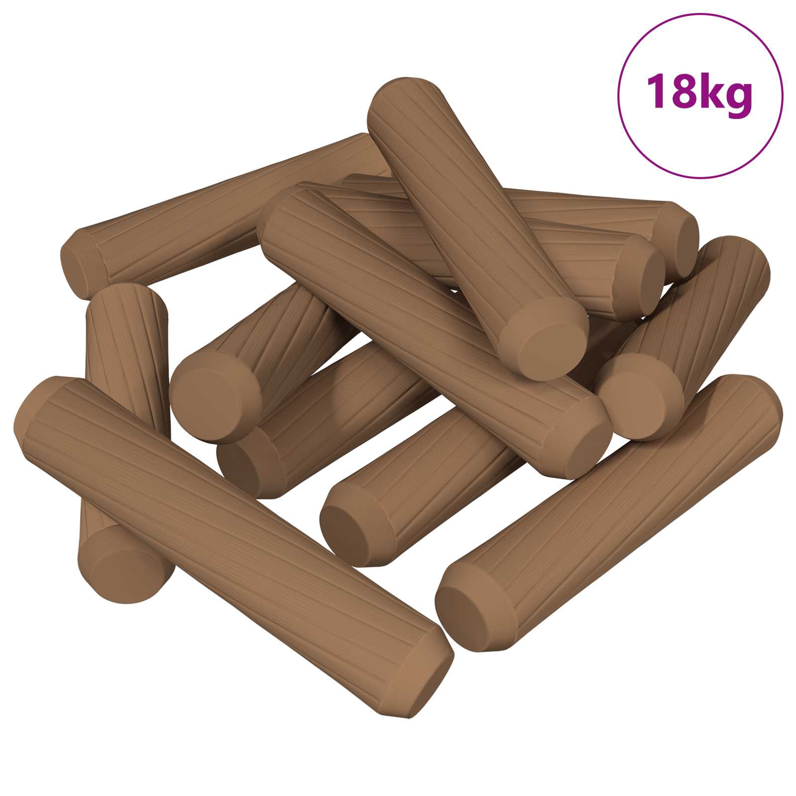 Houten Dowels 18000 pcs Bruin Massief hout is nu te koop bij PeponiXL, paradijselijk wonen!