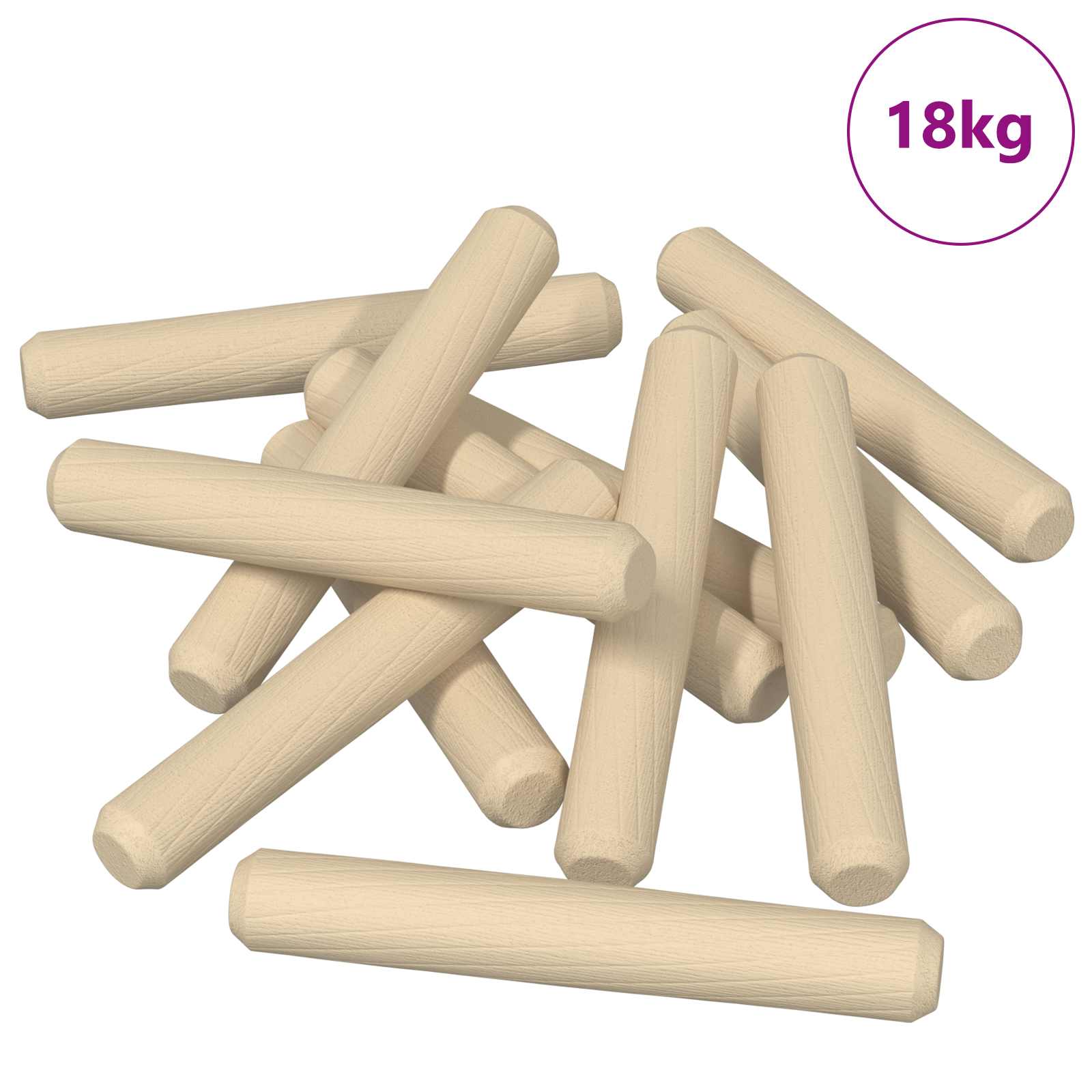Houten Dowels 12000 pcs Bruin Massief hout is nu te koop bij PeponiXL, paradijselijk wonen!