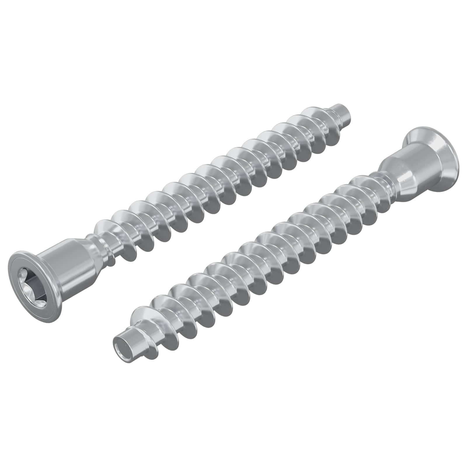 Confirmatschroeven 2 pcs Zilver Ø7 x 58 mm Metaal is nu te koop bij PeponiXL, paradijselijk wonen!