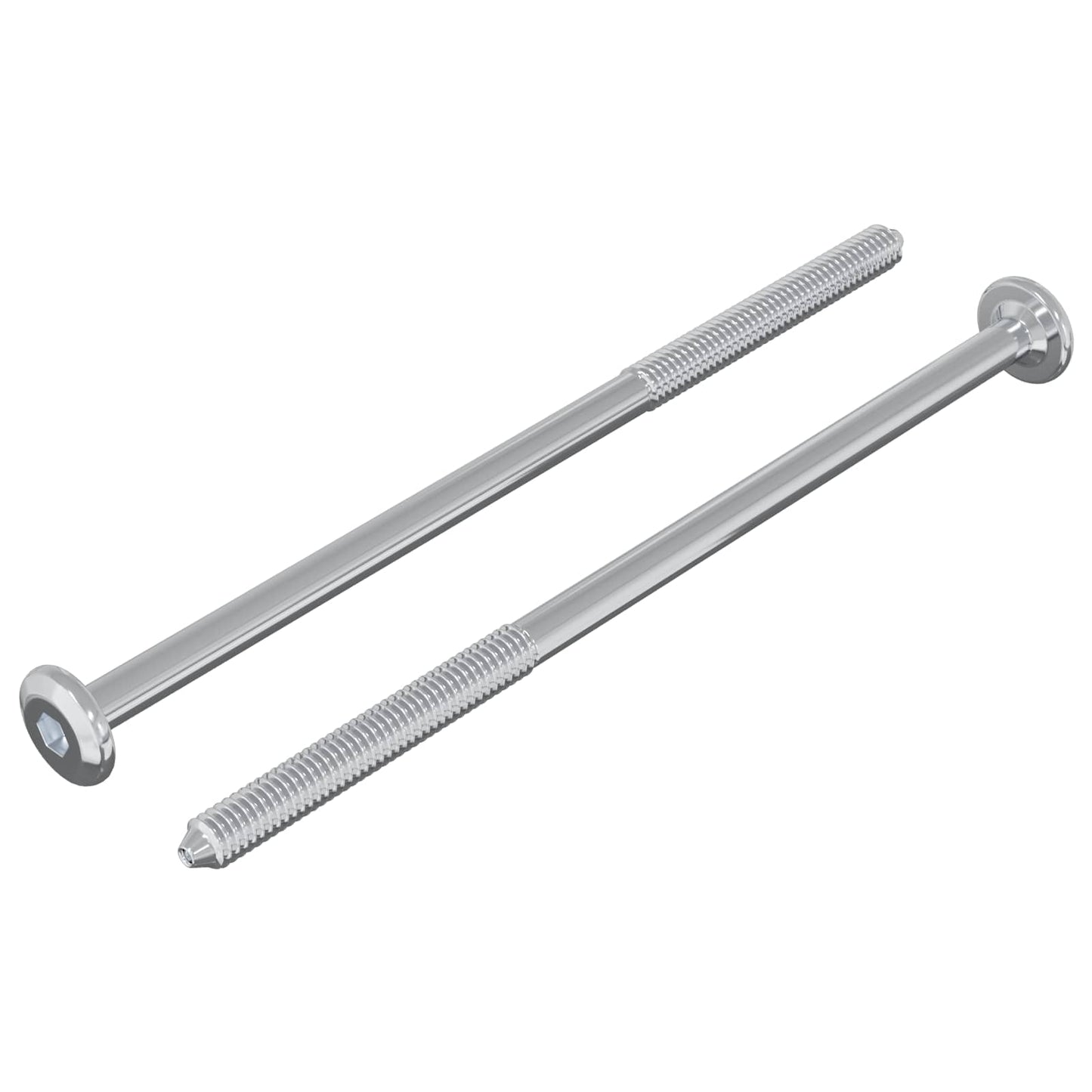 Bout 2 pcs Zilver M6 x 120 mm Staal is nu te koop bij PeponiXL, paradijselijk wonen!