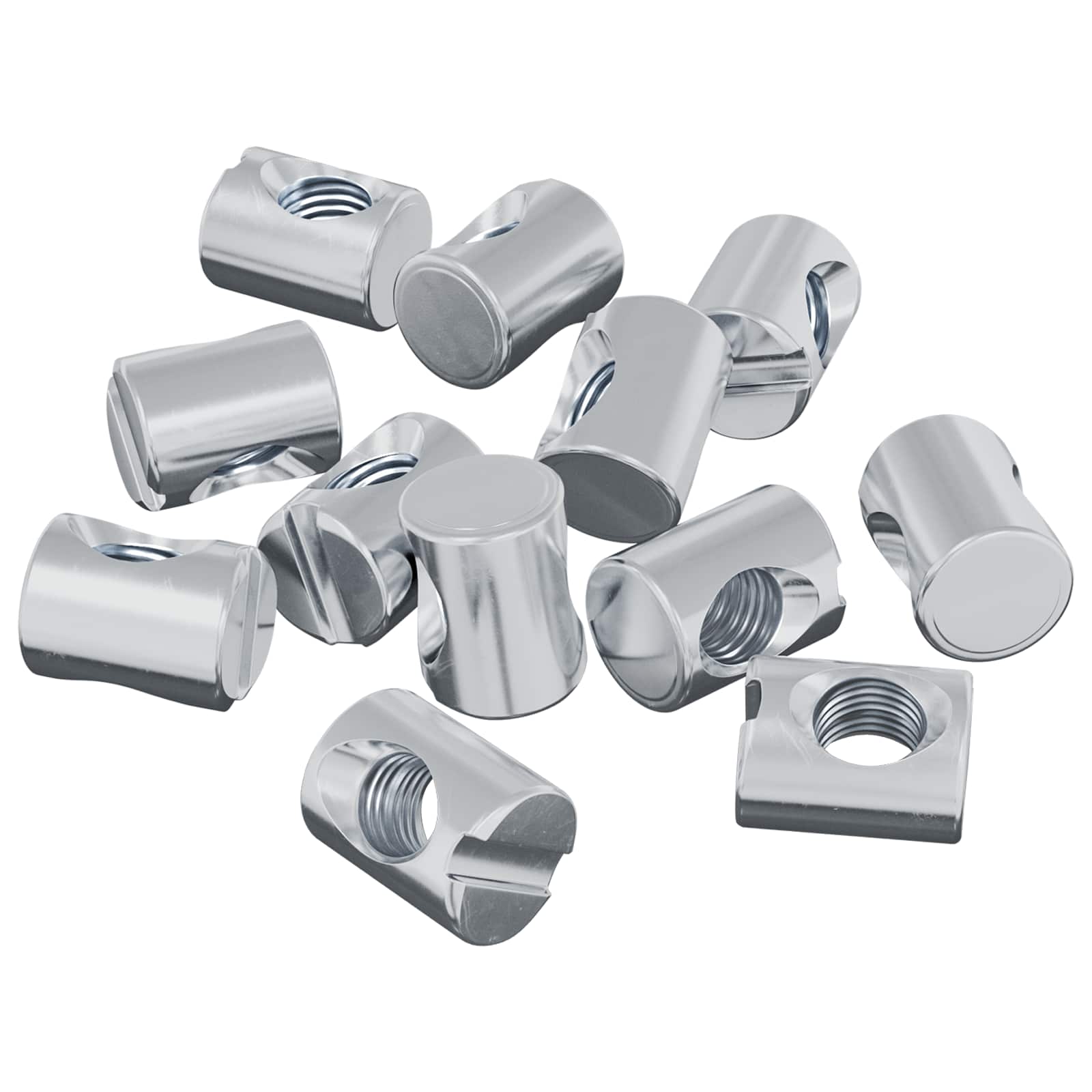 Barrelmoeren 3462 pcs Zilver M6 x 13 mm Metaal is nu te koop bij PeponiXL, paradijselijk wonen!