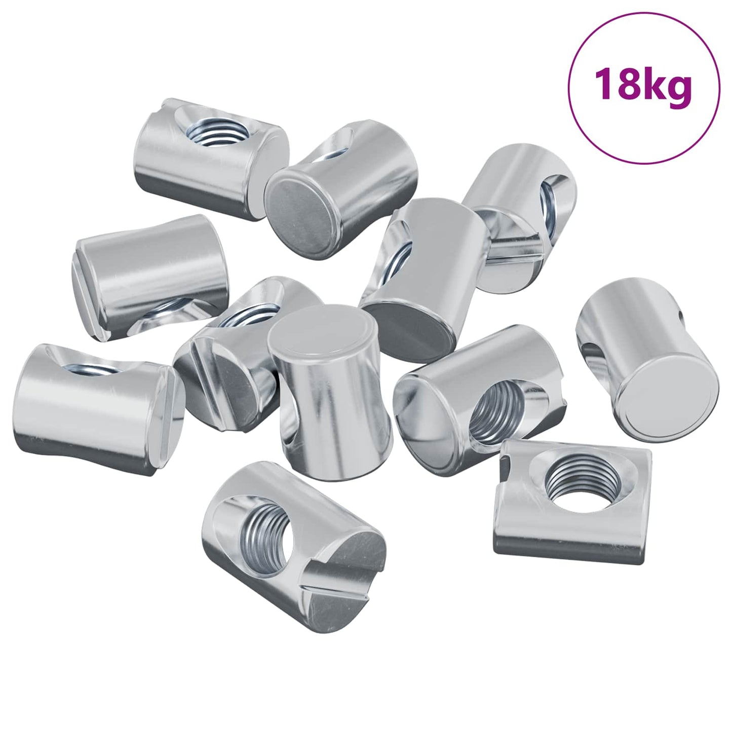 Barrelmoeren 3462 pcs Zilver M6 x 13 mm Metaal is nu te koop bij PeponiXL, paradijselijk wonen!