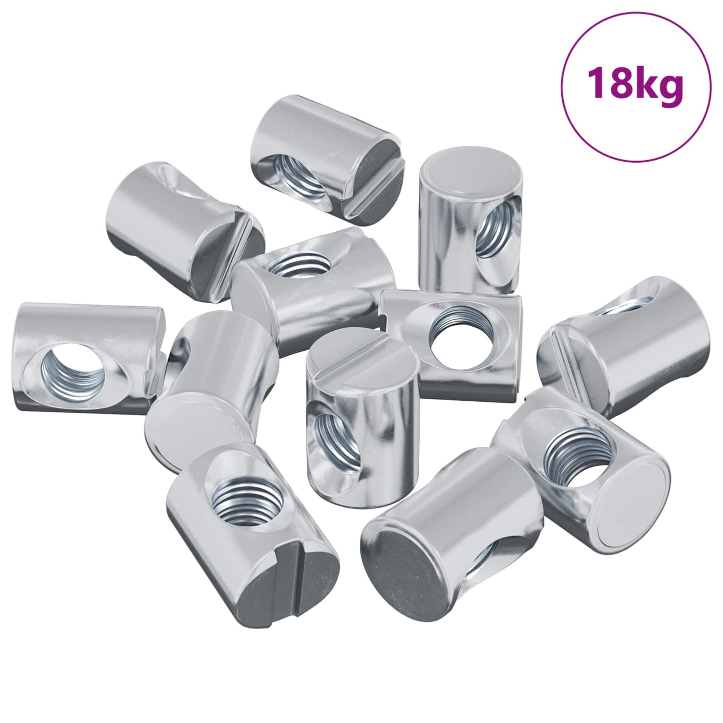 Barrel Moer 3462 pcs Zilver M6 x 13 mm IJzer is nu te koop bij PeponiXL, paradijselijk wonen!