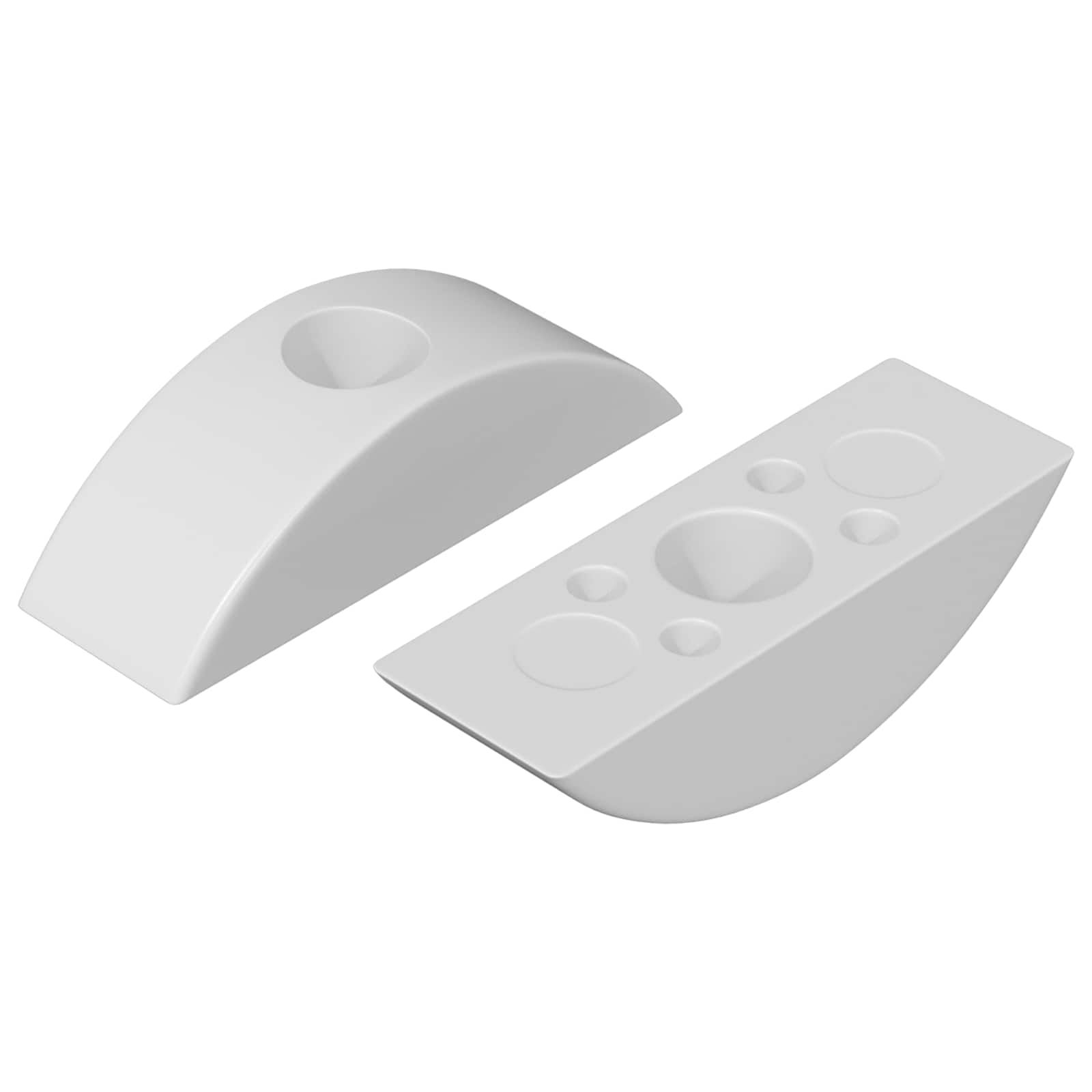 Halvemaanring 2 pcs Wit M6 Polypropyleen is nu te koop bij PeponiXL, paradijselijk wonen!
