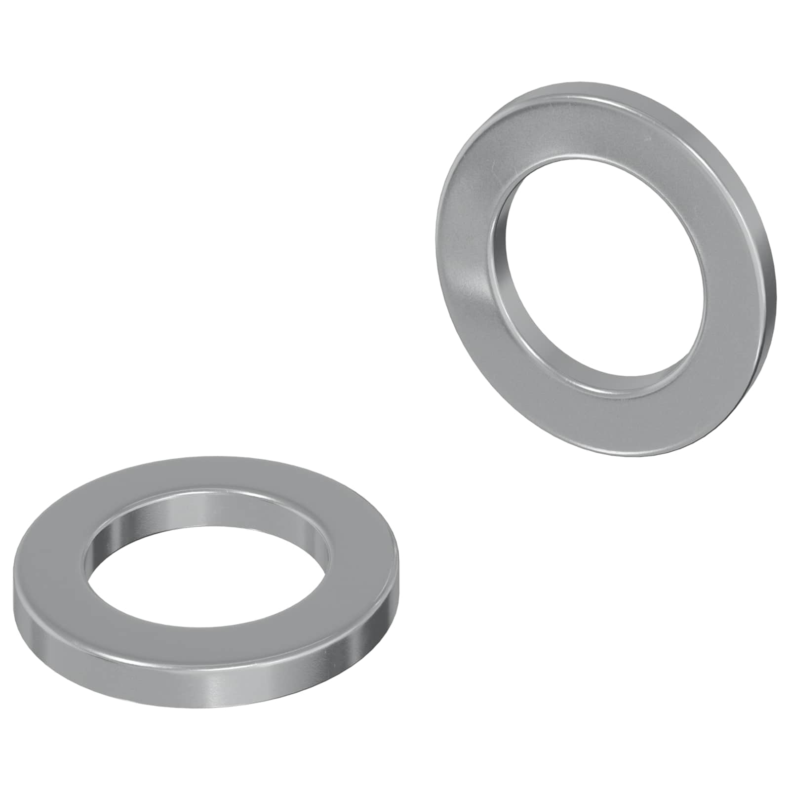 Washers 2 pcs Zilver 10 x 10 x 1,2 mm Staal is nu te koop bij PeponiXL, paradijselijk wonen!