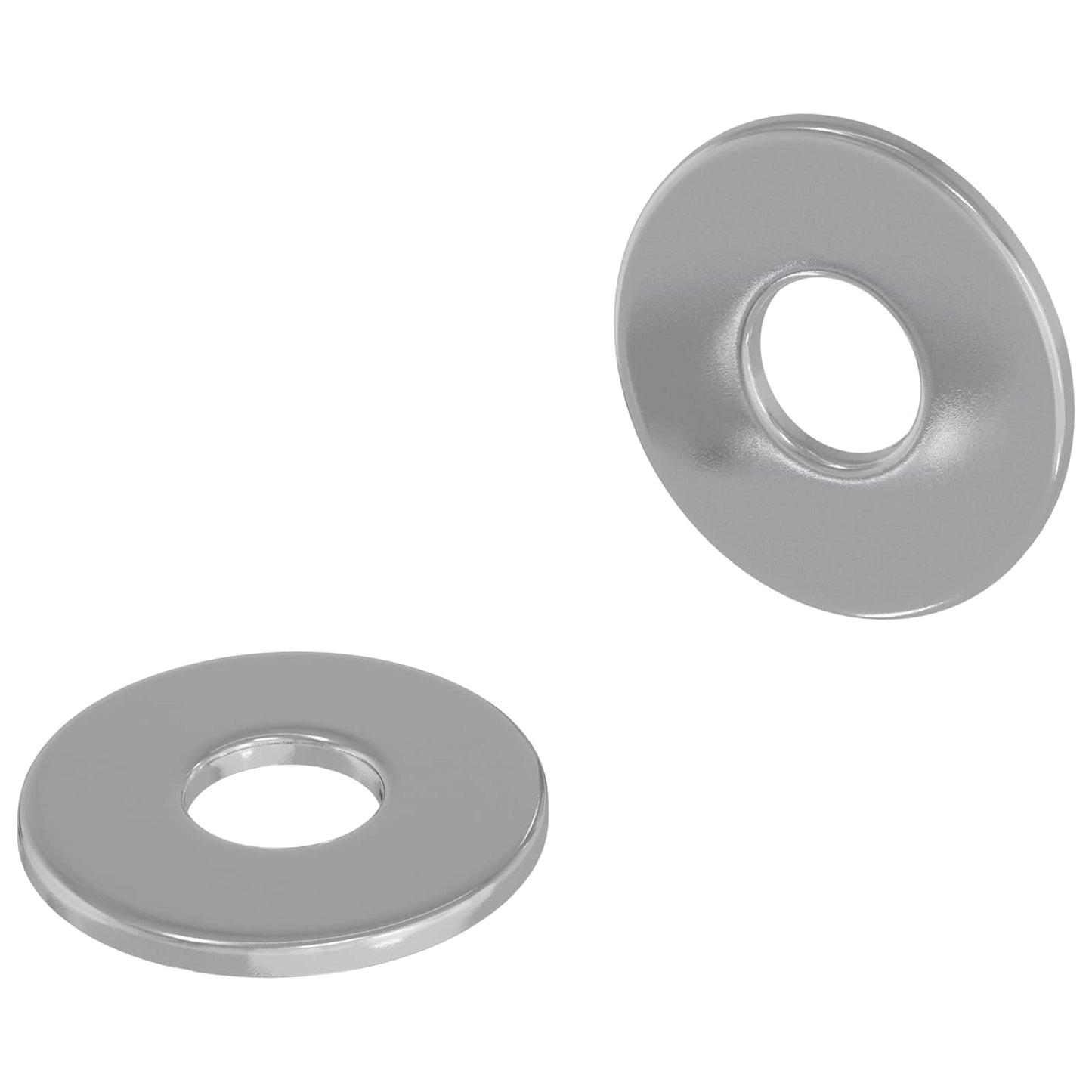 Washers 2 pcs Zilver 12 x 12 x 1,2 cm IJzer is nu te koop bij PeponiXL, paradijselijk wonen!