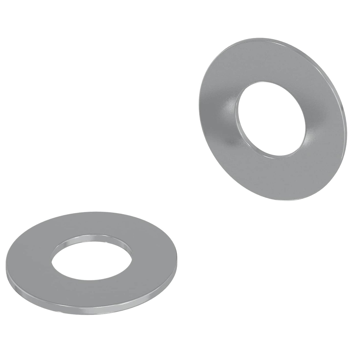 Washers 2 pcs Zilver 16 x 16 x 1,5 cm IJzer is nu te koop bij PeponiXL, paradijselijk wonen!