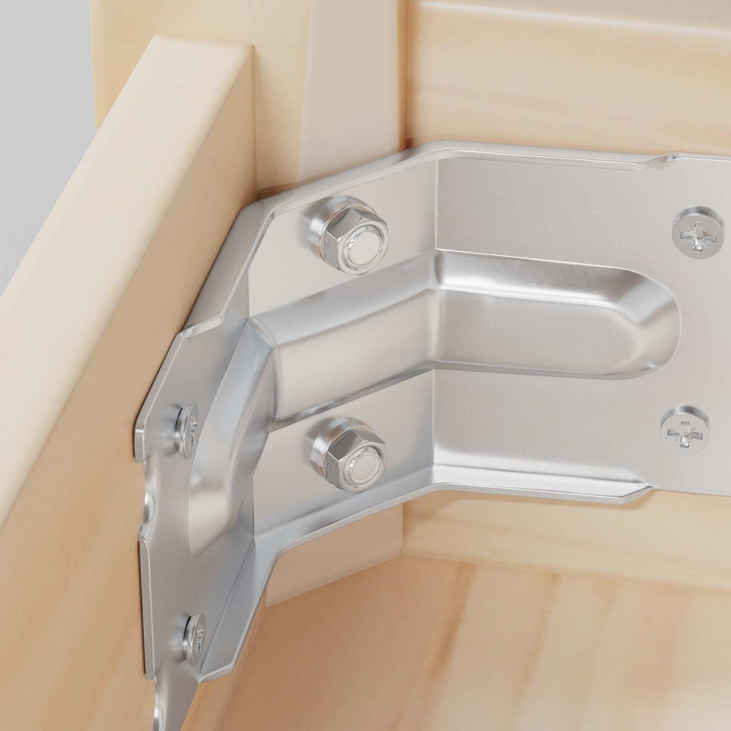 Zeshoekige Moer 12 pcs Zilver M6 Metaal is nu te koop bij PeponiXL, paradijselijk wonen!