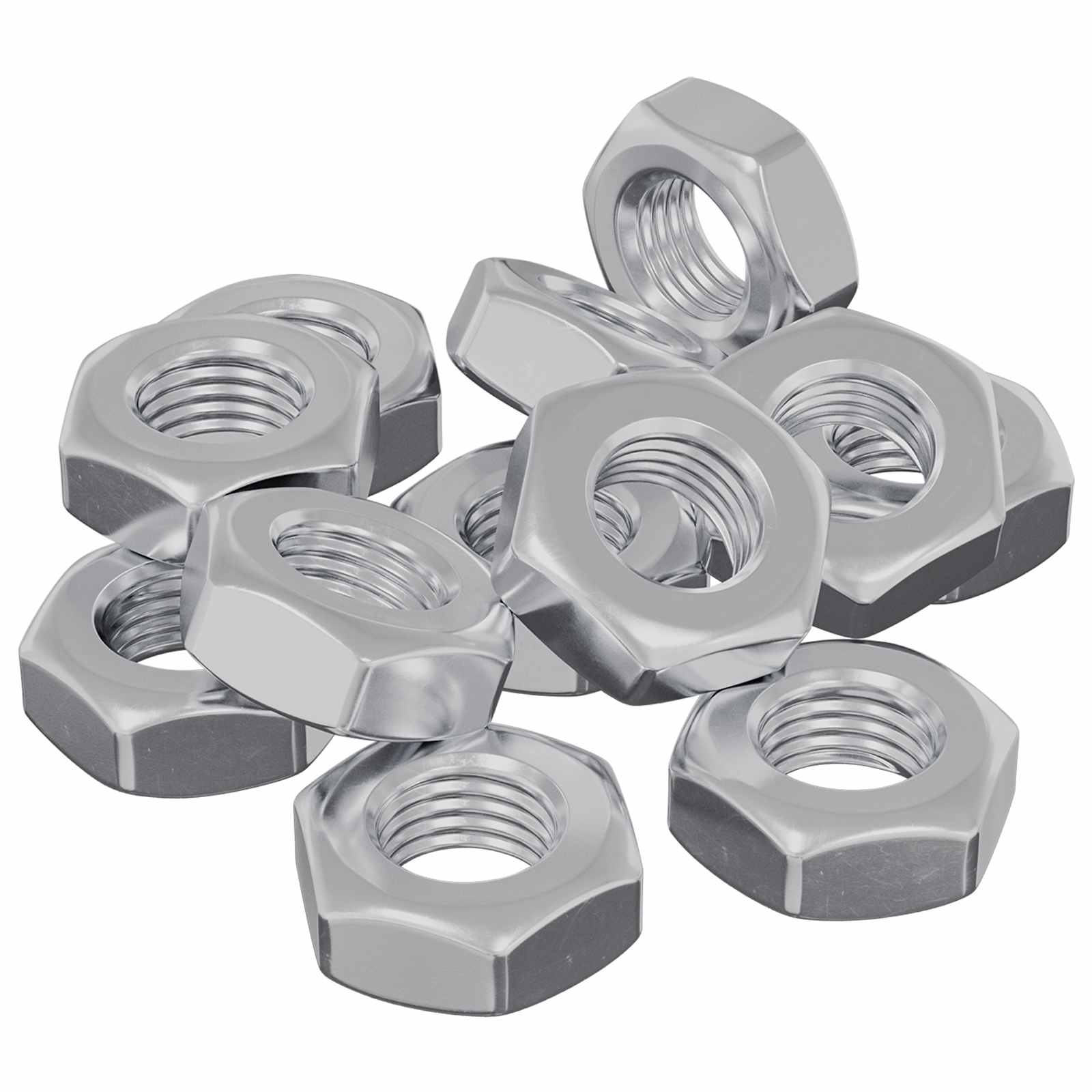 Zeshoekige Moer 3600 pcs Zilver Metaal is nu te koop bij PeponiXL, paradijselijk wonen!