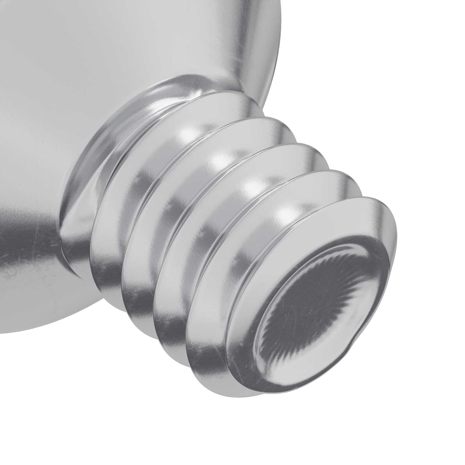 Verzonken schroeven 2 pcs Zilver M4 x 6 mm Staal is nu te koop bij PeponiXL, paradijselijk wonen!