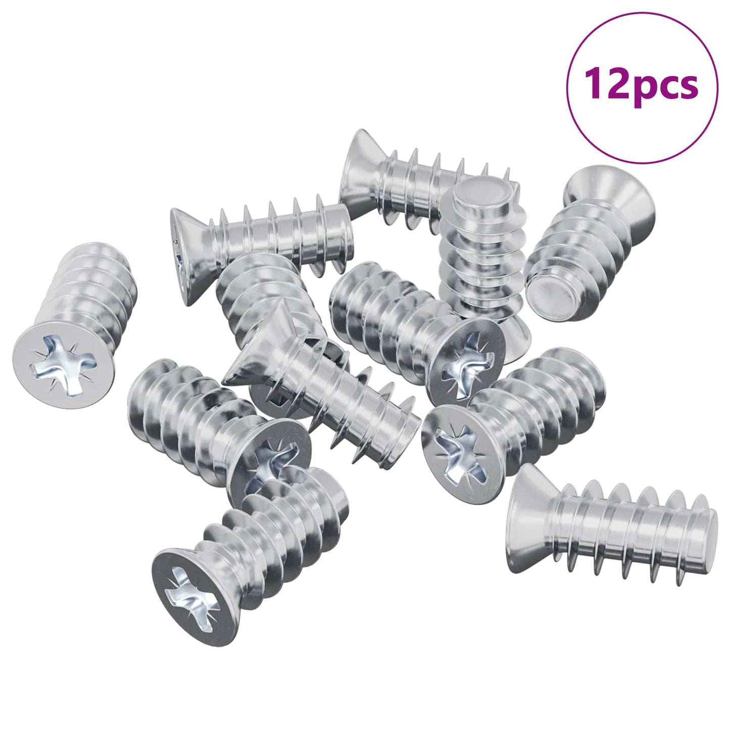 Bout 12 pcs Zilver M6 x 12 mm IJzer is nu te koop bij PeponiXL, paradijselijk wonen!