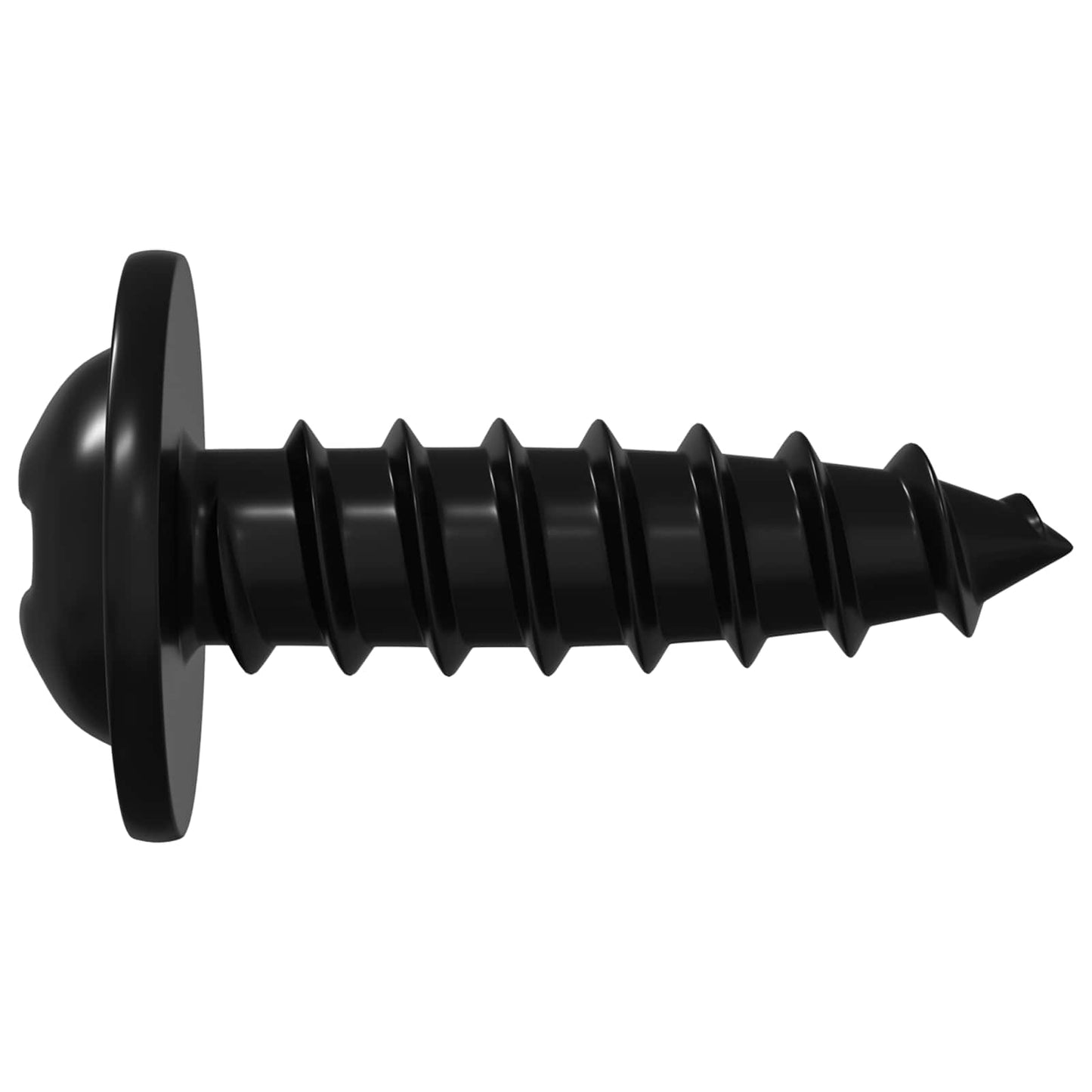Zelftappende Nagel 2 pcs Zwart 3,5 x 12 mm IJzer is nu te koop bij PeponiXL, paradijselijk wonen!