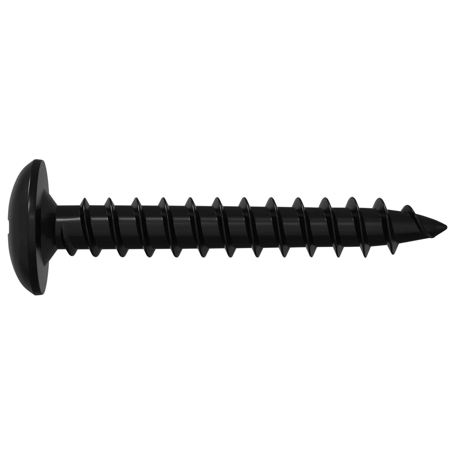 Zelftappende Nagel 2 pcs Zwart 4 x 25 mm Staal is nu te koop bij PeponiXL, paradijselijk wonen!