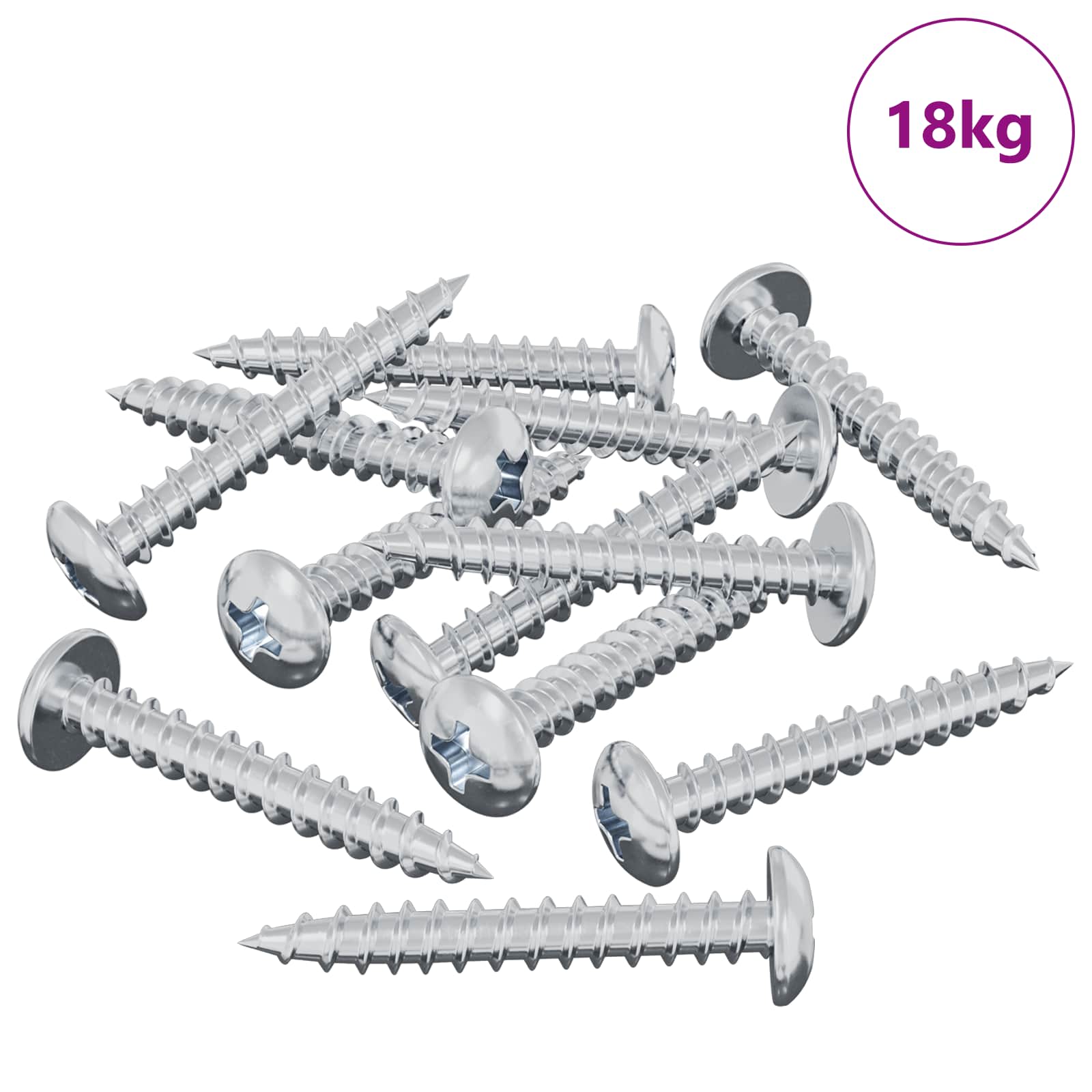Houten Schroef 8182 pcs Zilver M4 x 28 mm IJzer is nu te koop bij PeponiXL, paradijselijk wonen!