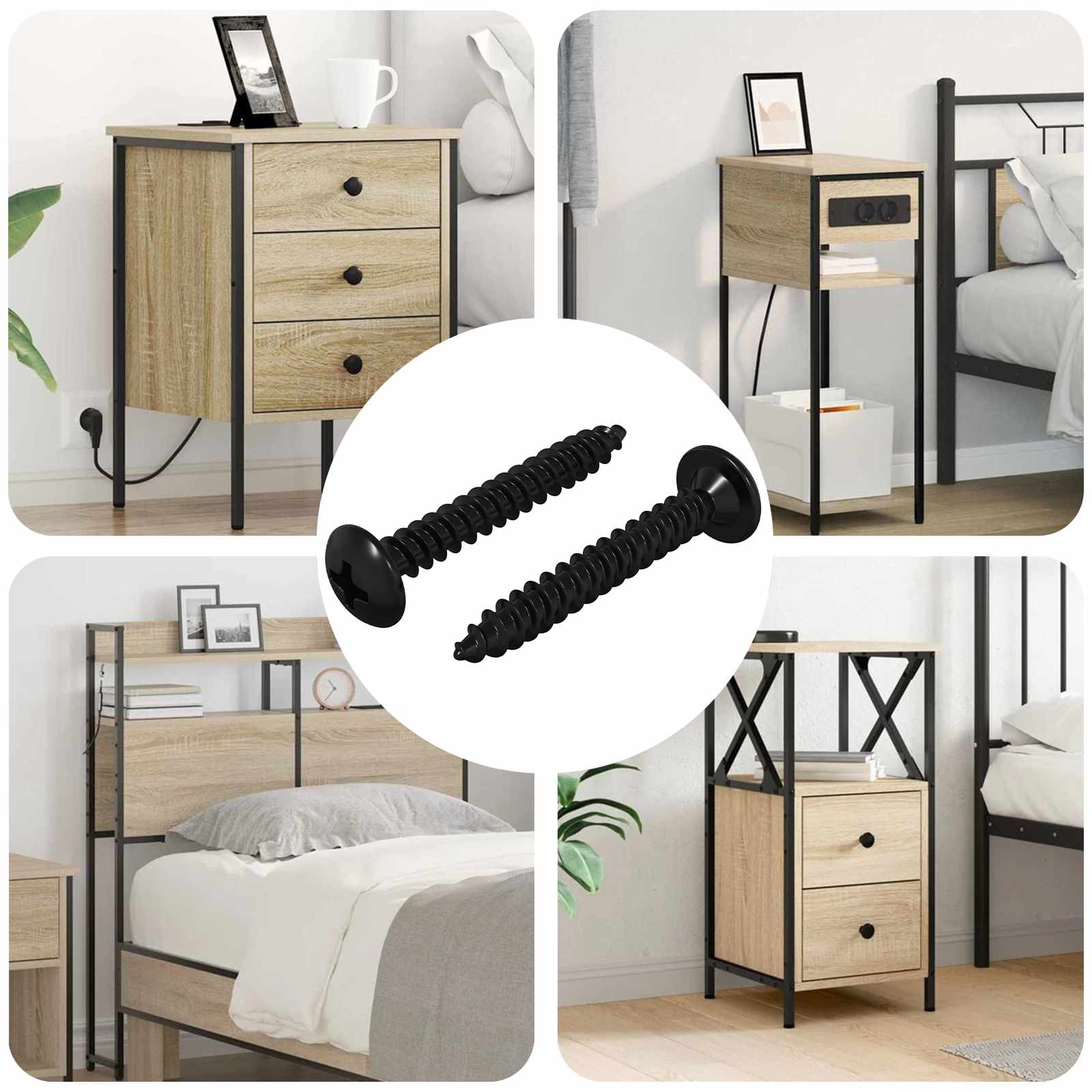 Tapnagel 2 pcs Zwart M4 x 28 mm Staal is nu te koop bij PeponiXL, paradijselijk wonen!