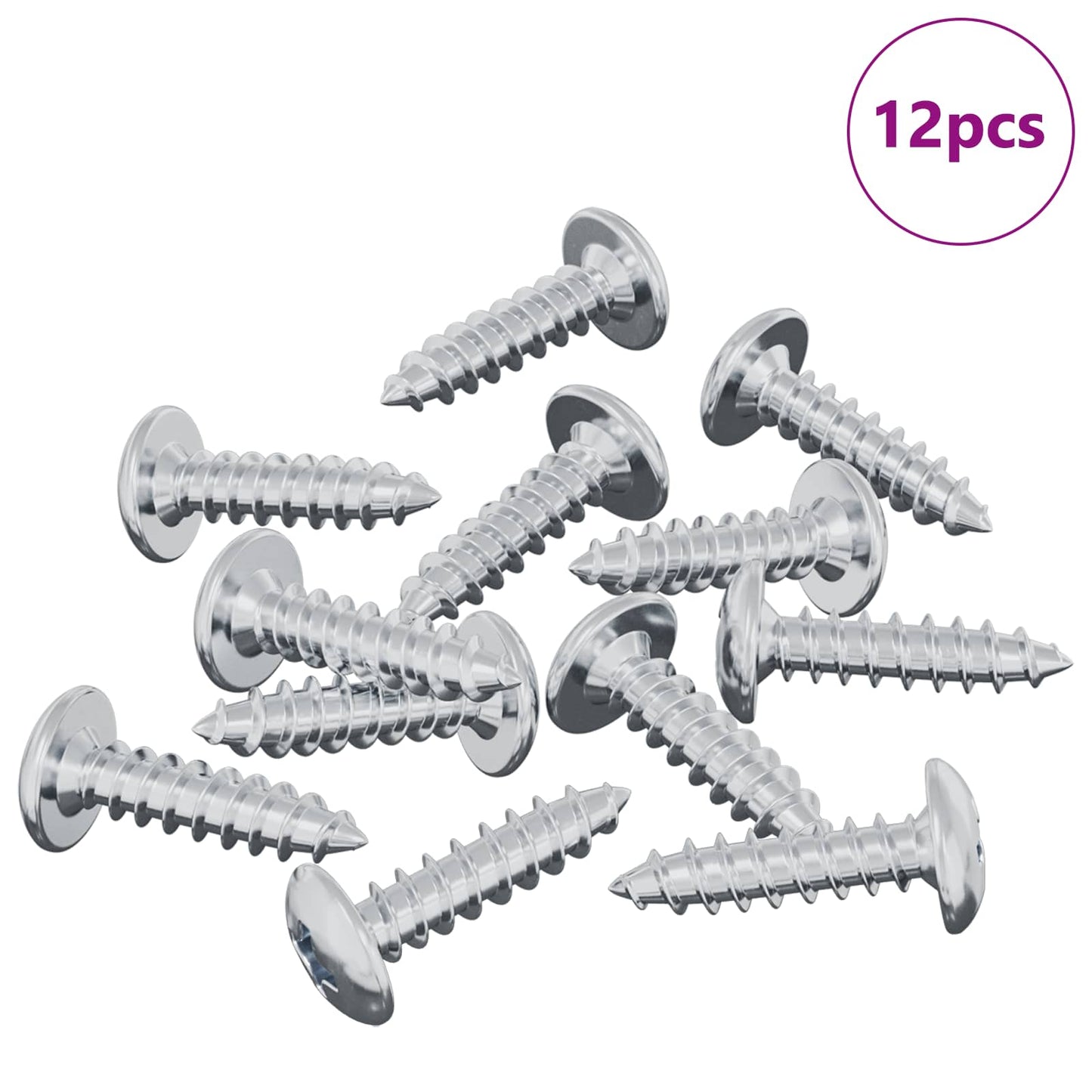 Bout 12 pcs Zilver M4 x 16 mm Staal is nu te koop bij PeponiXL, paradijselijk wonen!