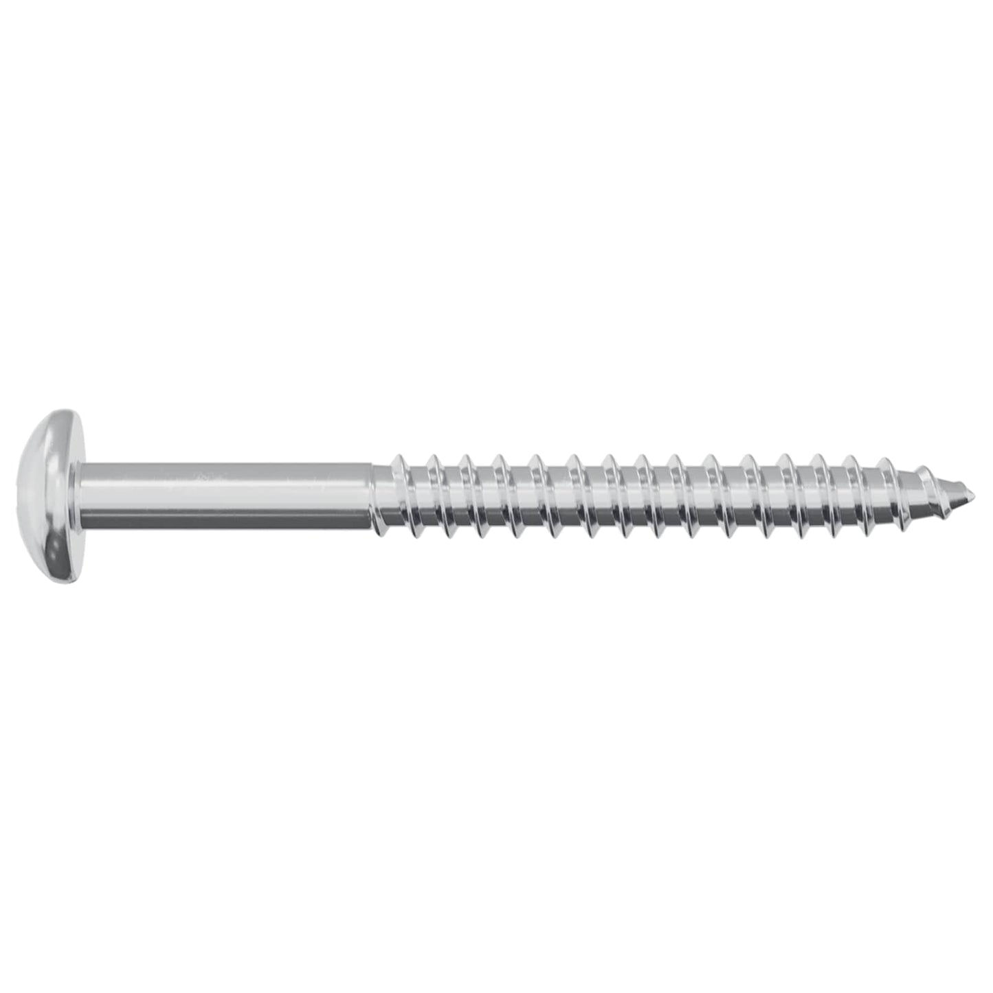 Houten Schroef 2 pcs Zilver 9,8 x 53 mm Staal is nu te koop bij PeponiXL, paradijselijk wonen!