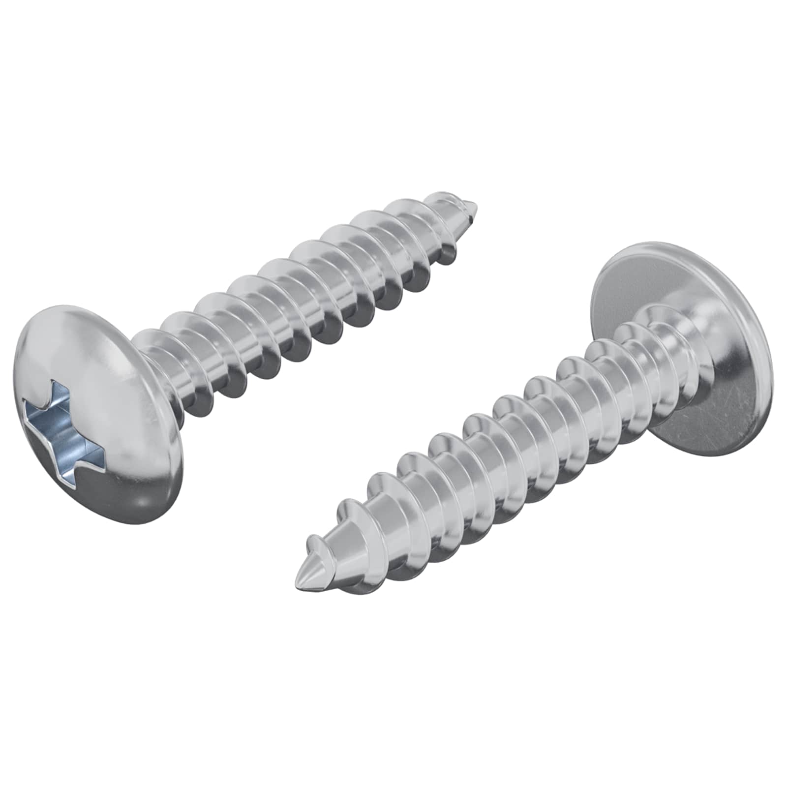 Houten Schroeven 2 pcs Zilver M4 x 20 mm Staal is nu te koop bij PeponiXL, paradijselijk wonen!