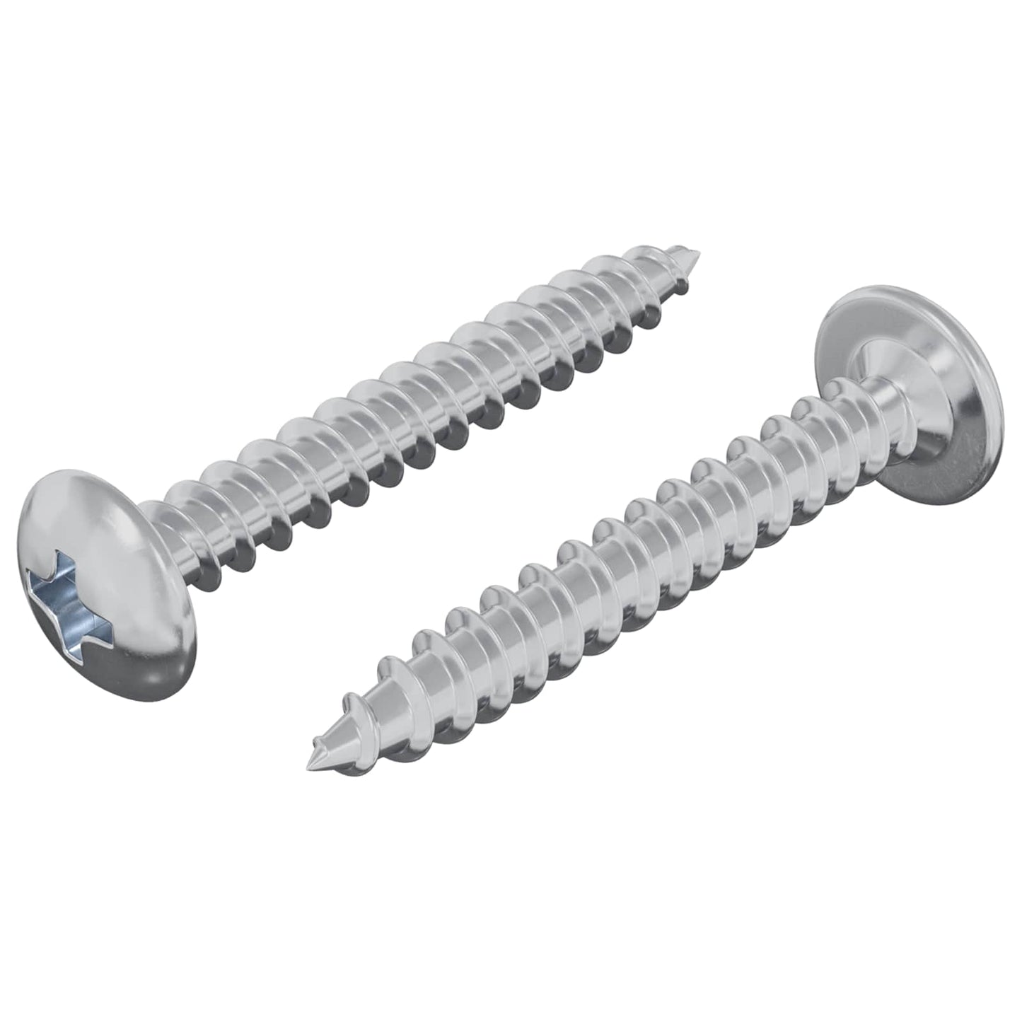 Houten Schroeven 2 pcs Zilver M4 x 28 mm Staal is nu te koop bij PeponiXL, paradijselijk wonen!